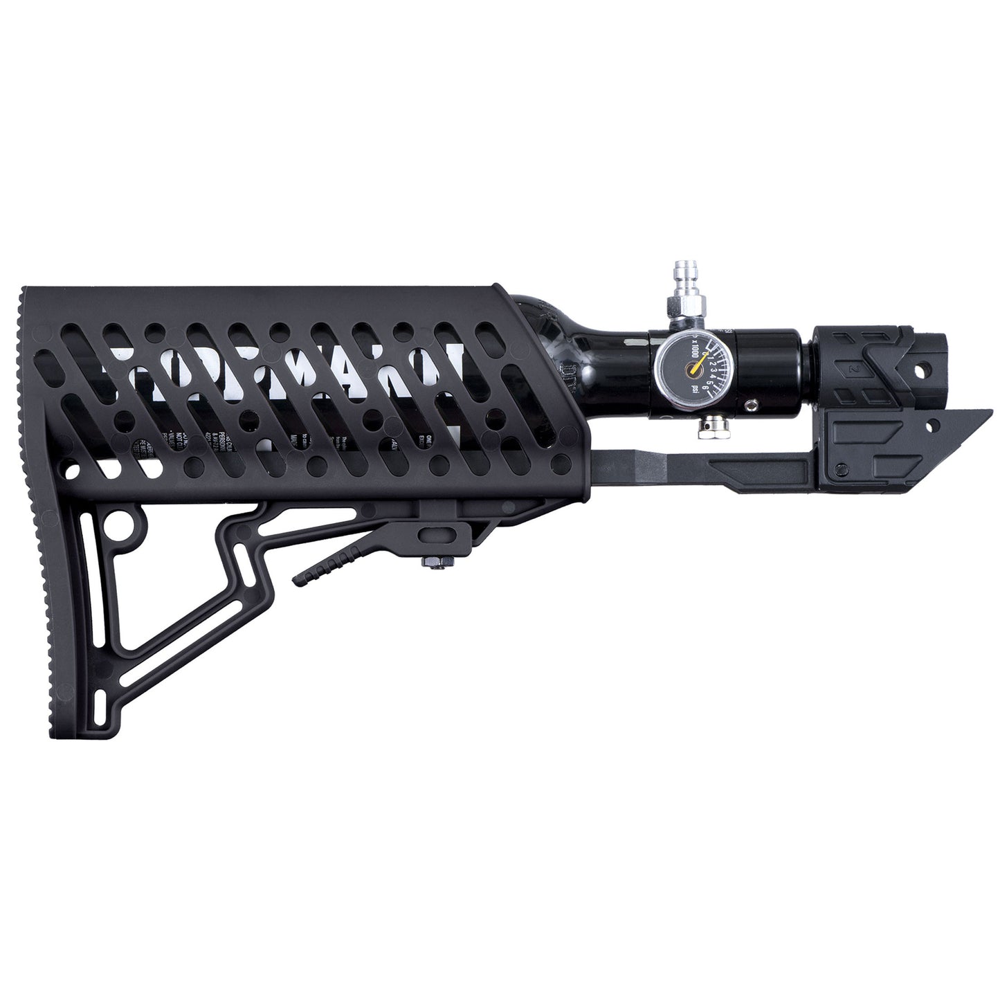 Tippmann TMC Air-Thru Adjustable Stock - Black