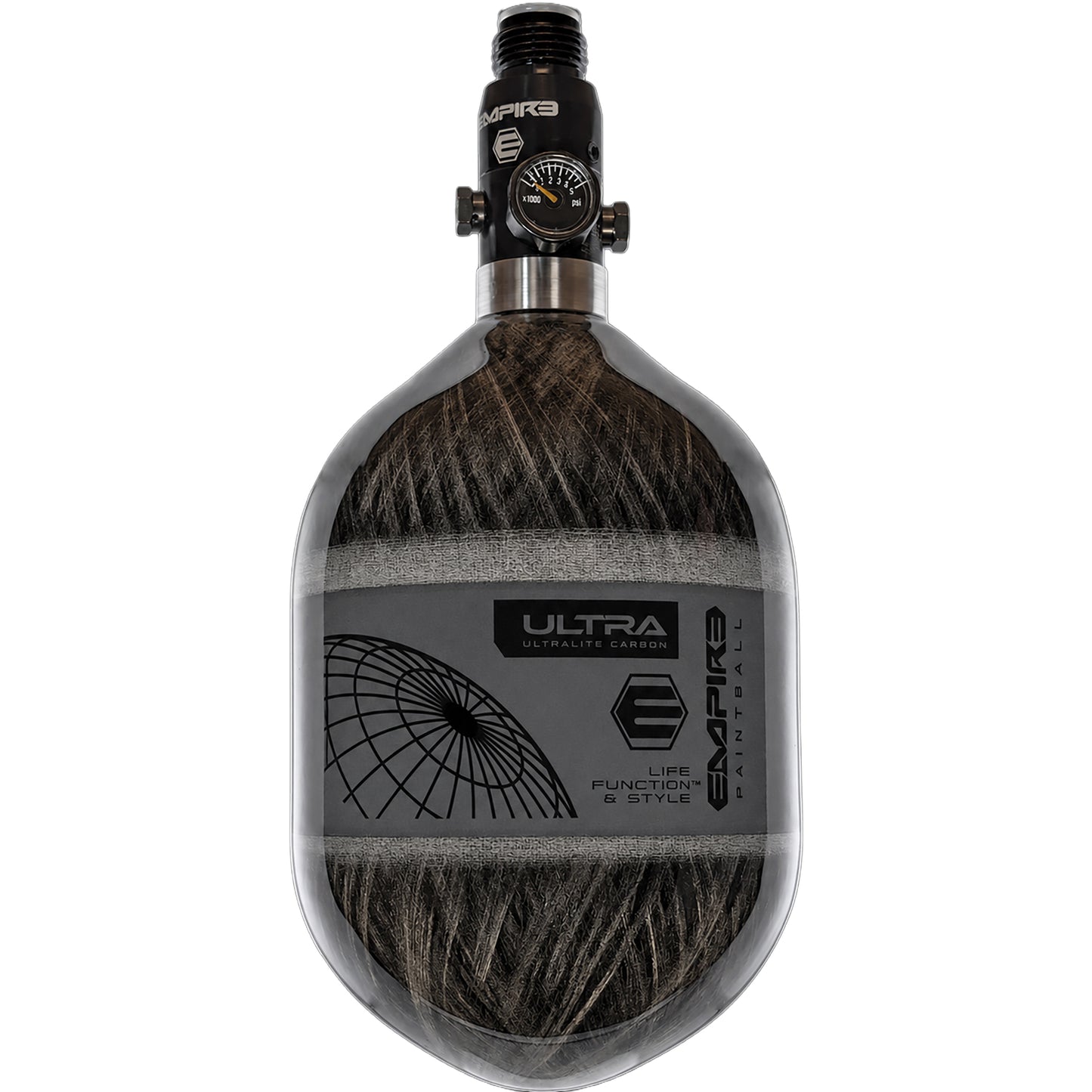 Empire Mega Lite 68ci/4500psi Carbon Fiber HPA Tank w/ PE Regulator
