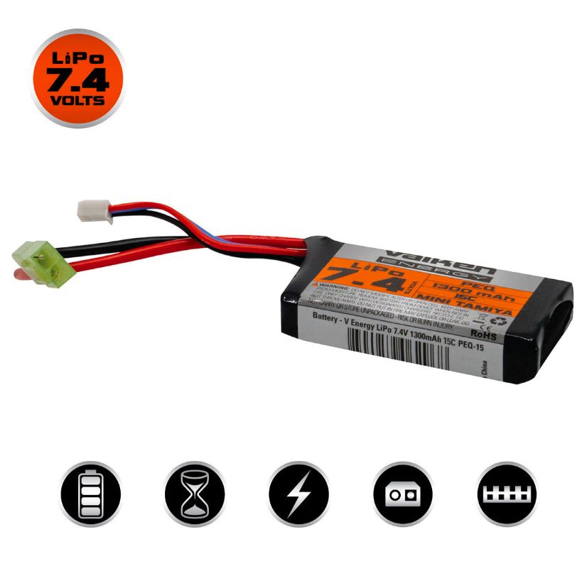 airsoft lipo 7.4 30 c 1800mAh 7.4V 30C Brick Type for Gun BlueMAX Power 7.4V 1300mAh 15C/30C LiPO Airsoft