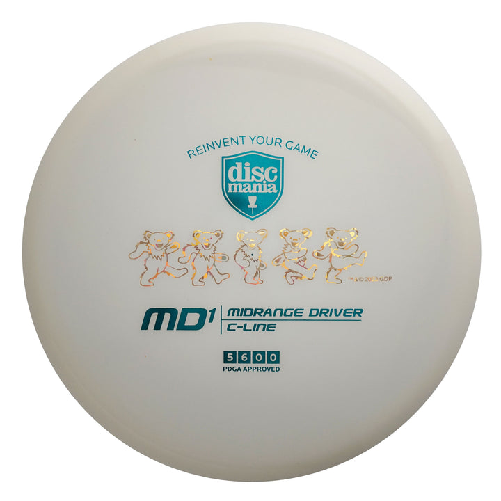 Discmania C-Line MD1 Disc - Grateful Dead Dancing Bears Stamp