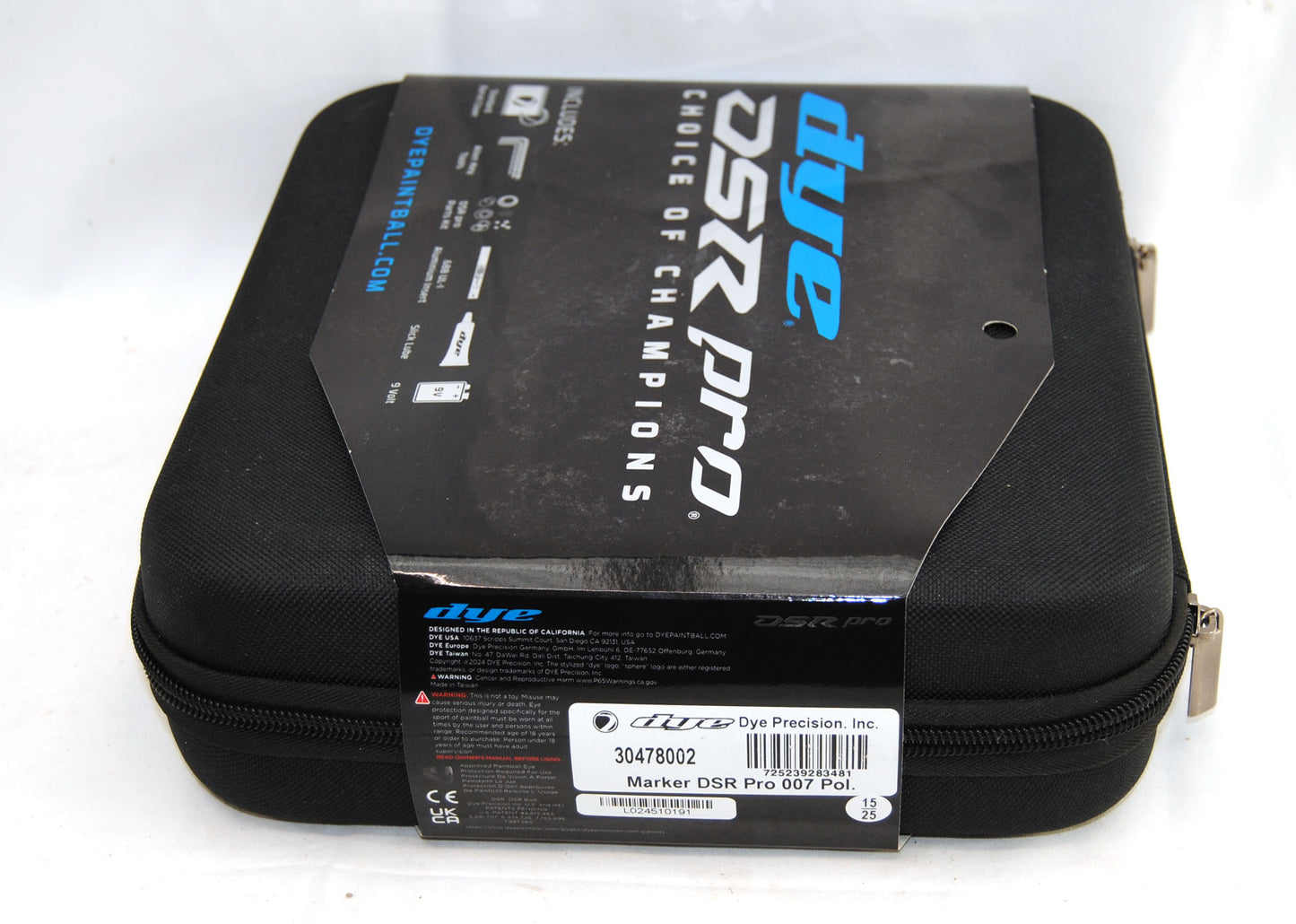 Used Dye DSR PRO - 007 Gold Polish