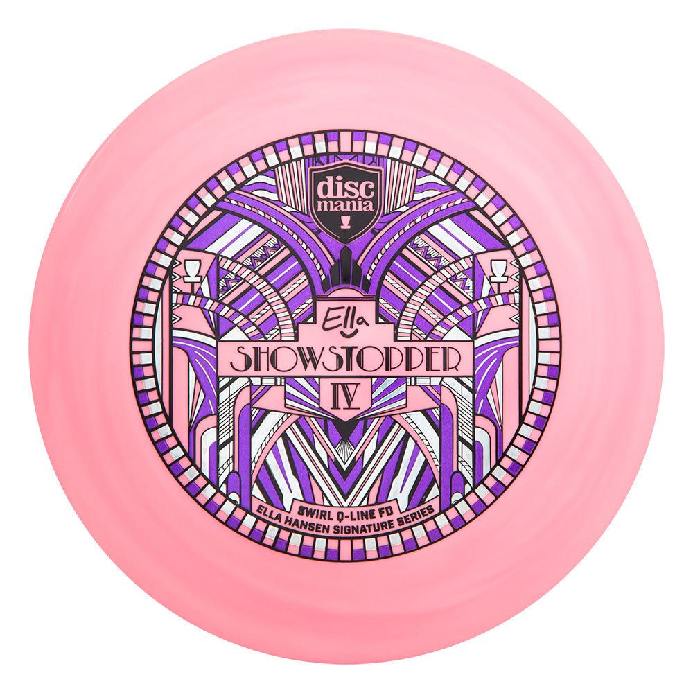 Discmania Show Stopper 4 Swirl Q-Line Premier FD Disc - Ella Hansen Signature Series