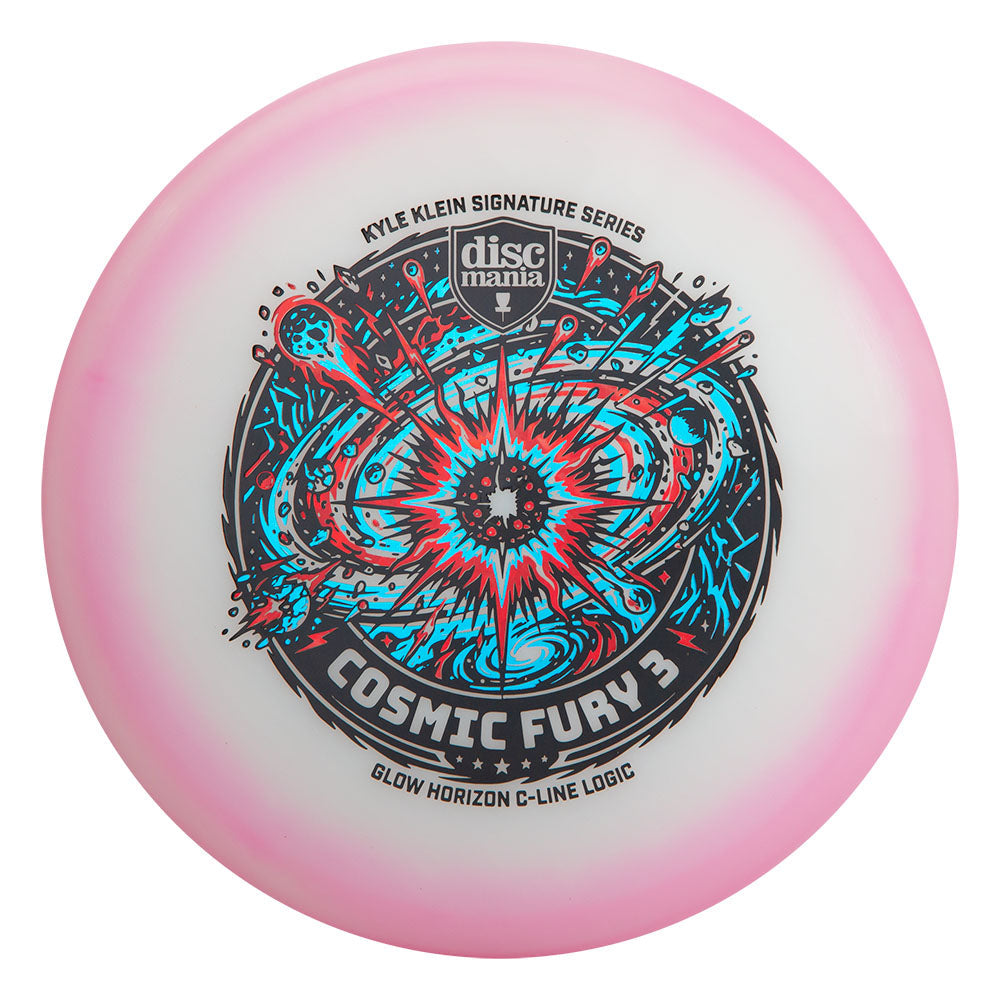 Discmania Cosmic Fury 3 - Kyle Klein Signature Series Glow Horizon C-Line Logic Disc