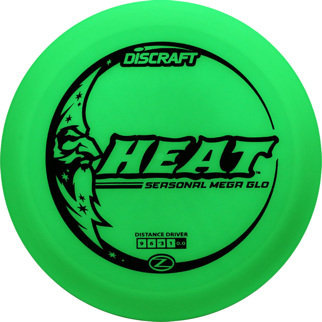 Discraft Seasonal Mega Glo Heat Golf Disc