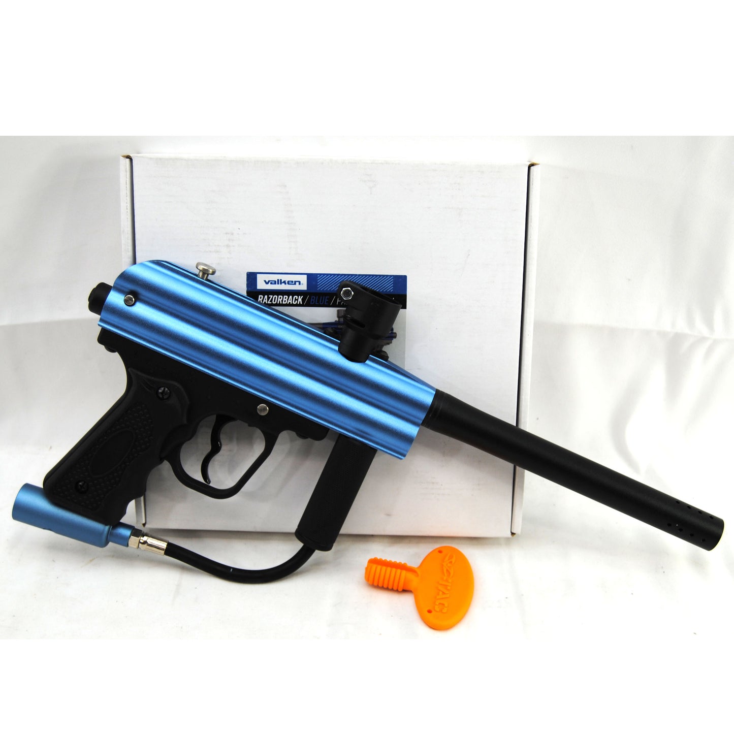 Used Valken Razorback Paintball Gun - Blue