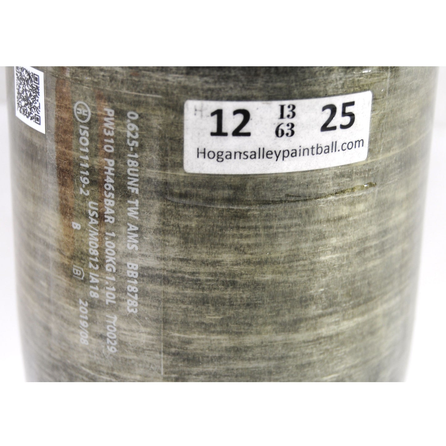 Used First Strike 68ci/4500psi Compressed Air Tank - Grey