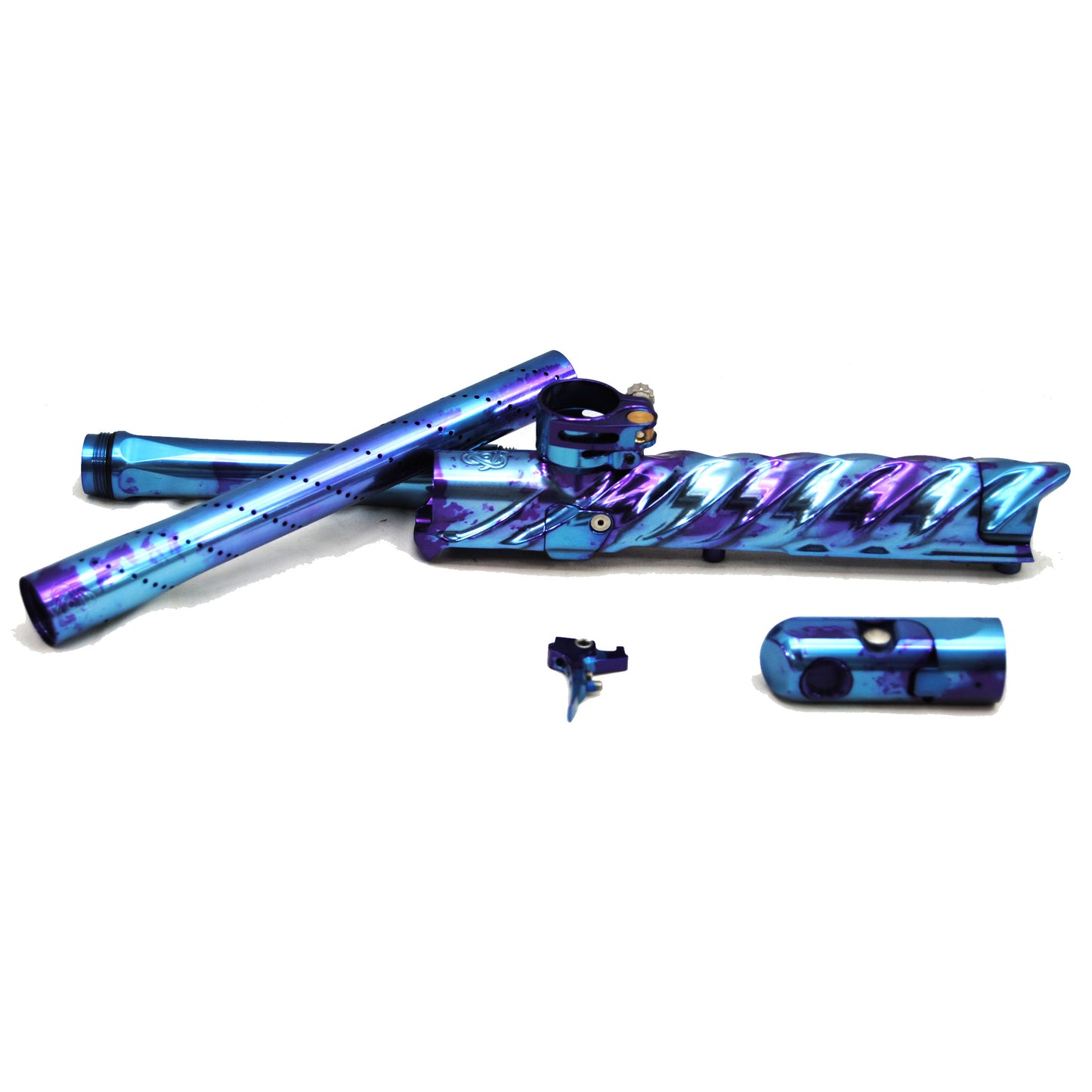 Inception Designs ETHA3/ETHA3M Ripper 3 Body Kit - Blue w/ Purple Splash