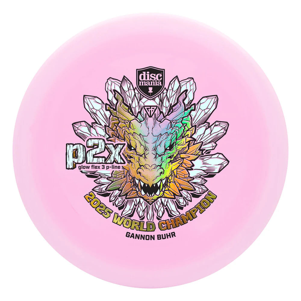 Discmania Glow Flex 3 P-Line P2x Disc - Gannon Buhr Triumph Series 2025 World Champion