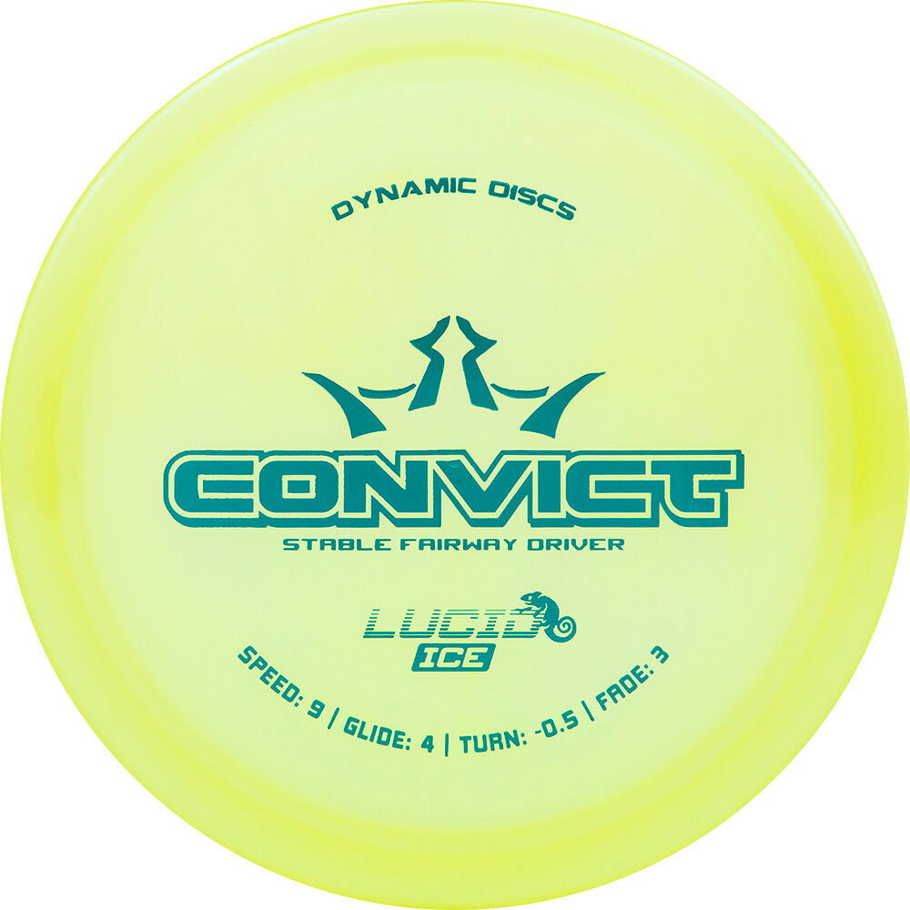 Dynamic Discs Lucid Ice Chameleon Convict Disc
