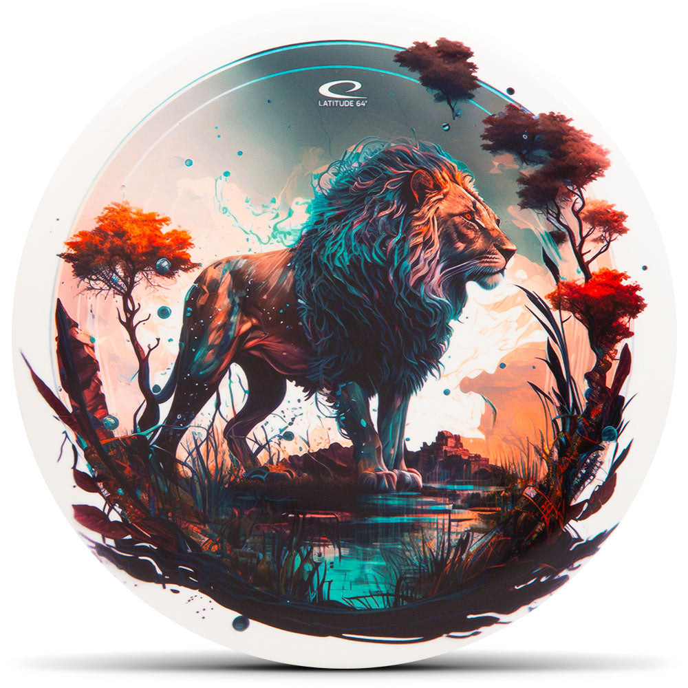Latitude 64 Gold River Disc - DecoDye Lion