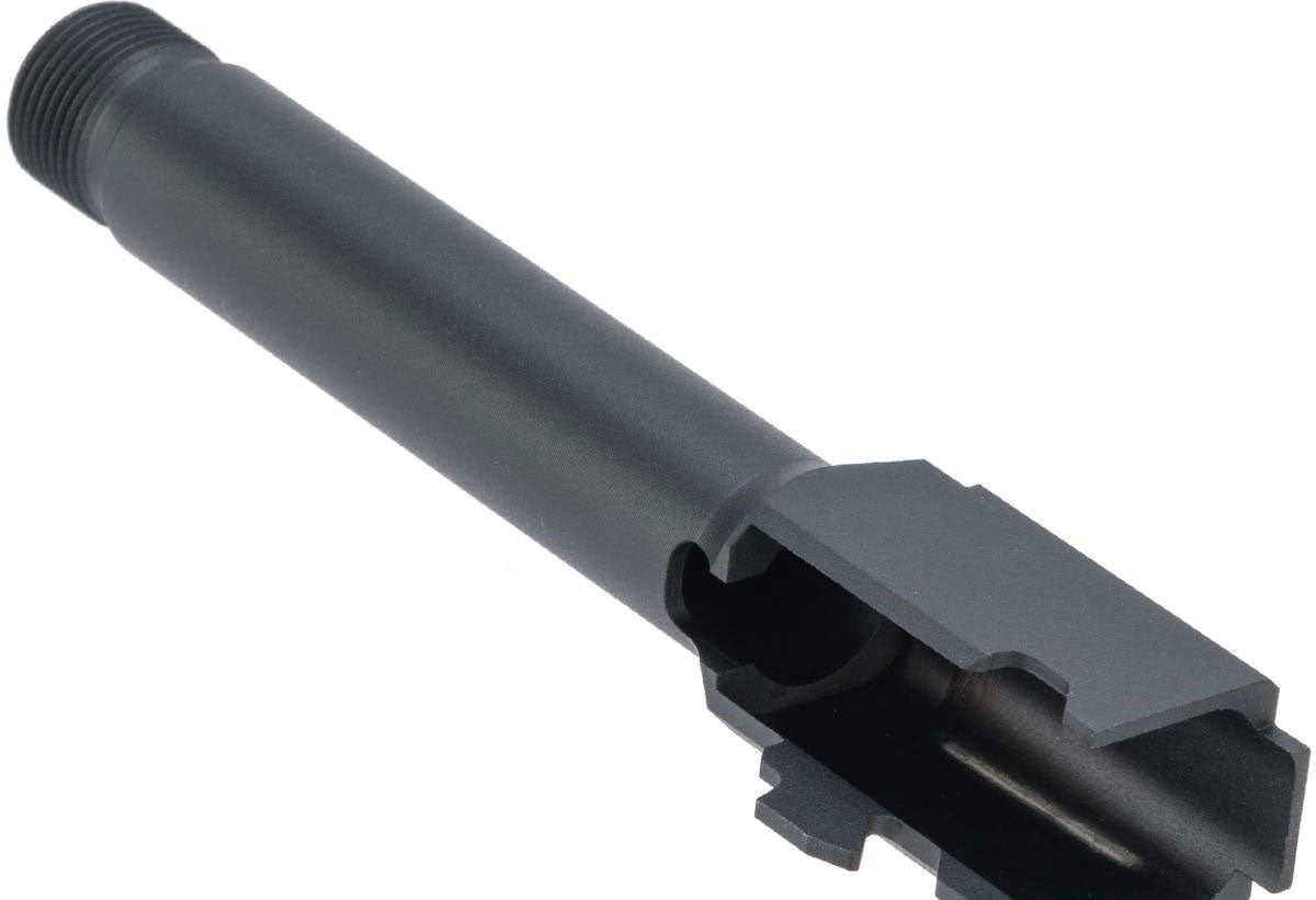 Pro-Arms CNC Aluminum Threaded Outer Barrel for Elite Force GLOCK 19X GBB Airsoft Pistols
