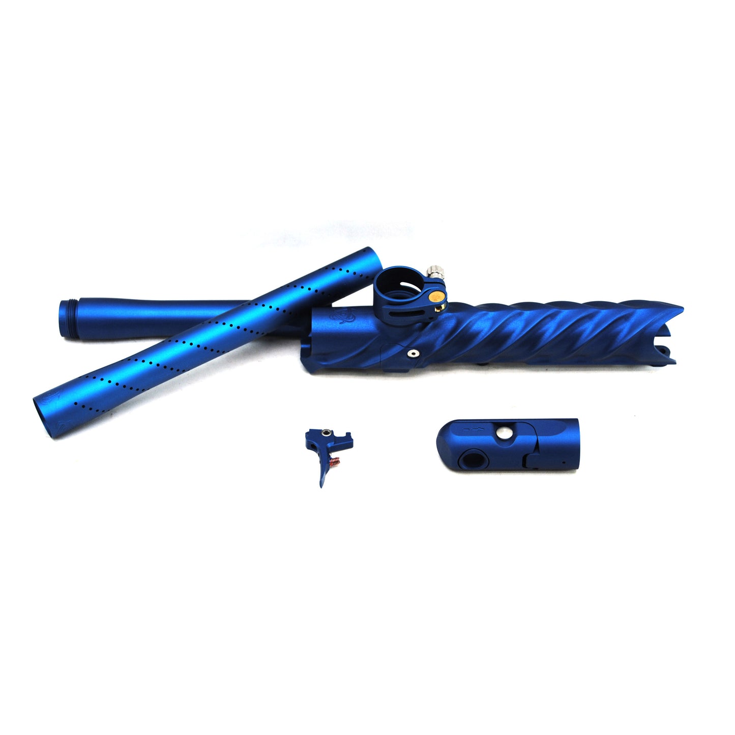 Inception Designs Ripper Emek Body Kit with Fang Trigger, PWR Stella Barrel, and EZ PZ ASA - Matte Blue