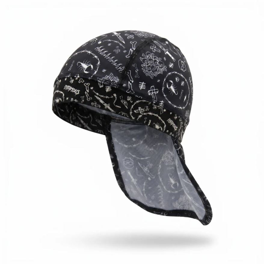 Infamous Pro DNA Skully Headwrap