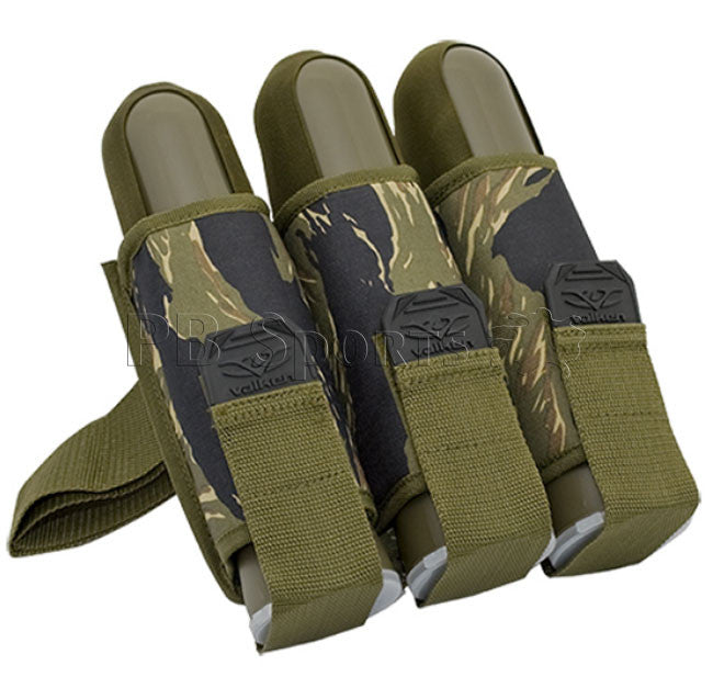 V-Tac 3 Pod Harness - Tiger Stripe - Valken Paintball