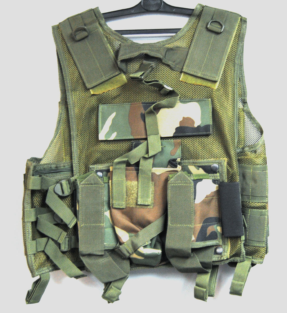 3Skull 6+1 Tactical Vest - Camo - 3Skull