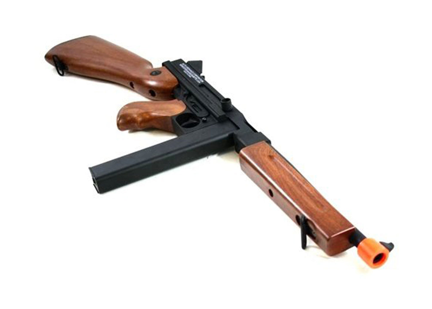 Cybergun / CYMA Licensed Thompson M1A1 Airsoft AEG Rifle w/ Metal Gearbox & Receiver - Evike