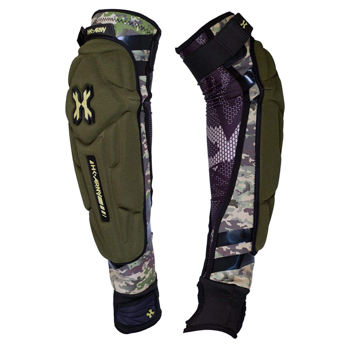 HK Army Crash Elbow Pads - HSTL Camo - Small / Medium - HK Army