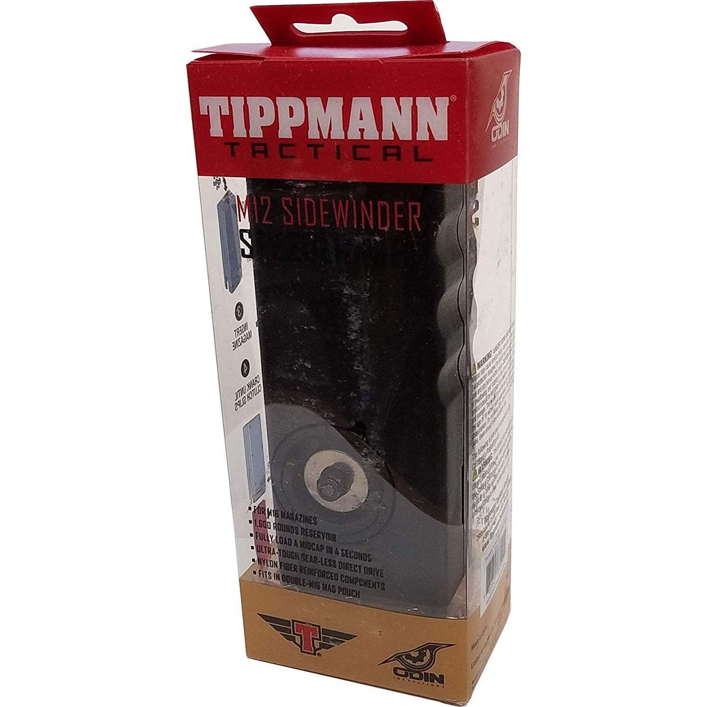 Tippmann Odin Airsoft Reloader BB M4 M16 Style Magazine Speed Loader 1600 Round - Tippmann