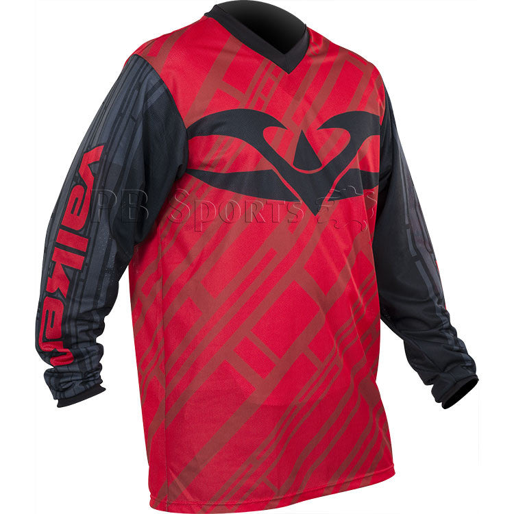 Valken Fate II Jersey - Red - 3XL - Valken Paintball