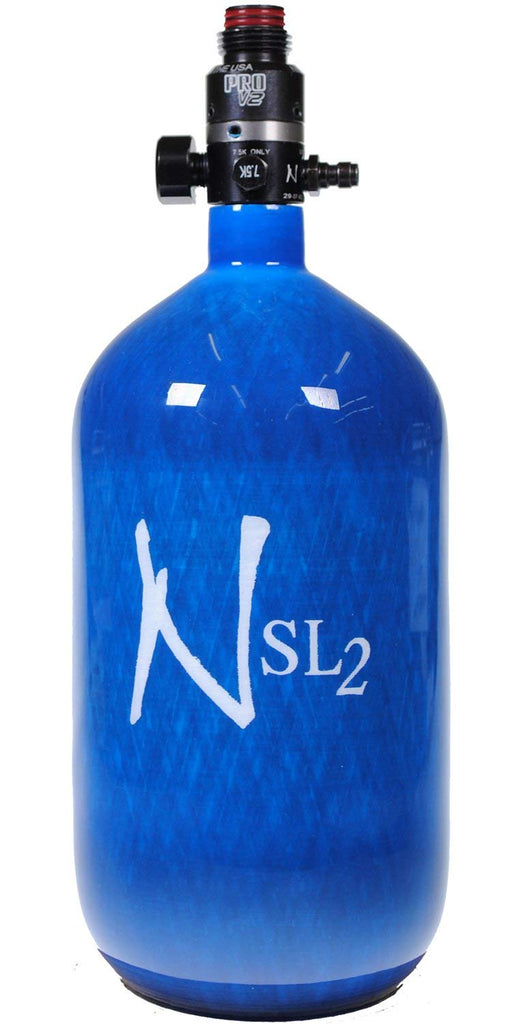 Ninja SL2 Carbon Fiber Air Tank (Bottle Only) - 77/4500 - Blue