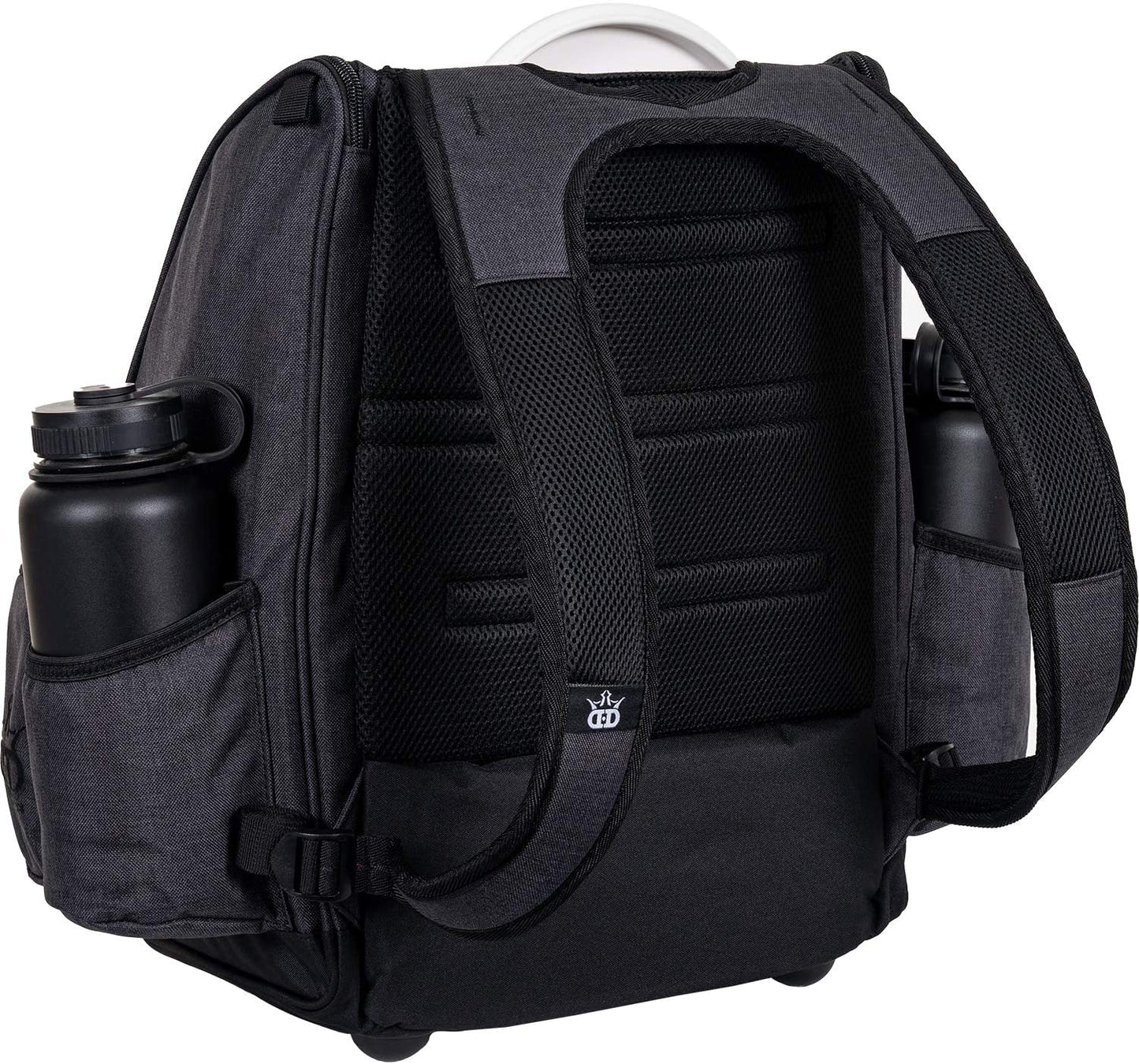 Dynamic Discs Commander Cooler Backpack Disc Golf Bag - Heather Black - Dynamic Discs