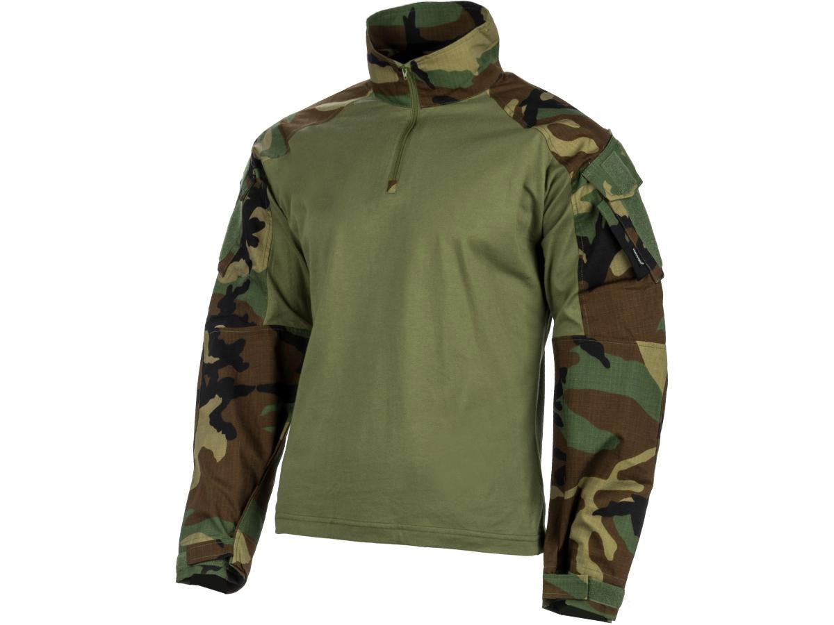 美品　米軍　実物　FR COMBAT ENSEMBLE SHIRT ウッドランド 米軍実物 USMC 海兵隊 ウッドランド マーパット FROG コンバットシャツ