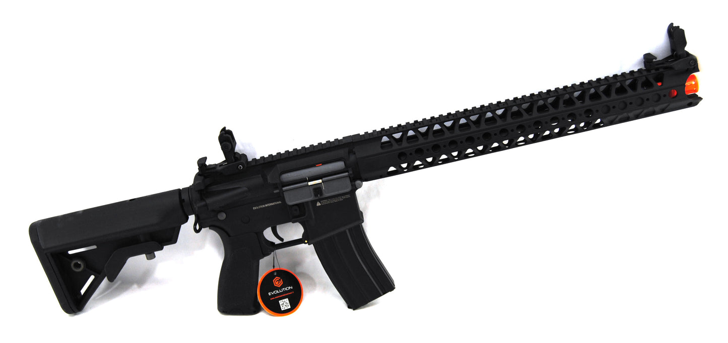 Evolution Combat Recon S 14.5" LVOA-S Carbontech Airsoft Rifle - Black