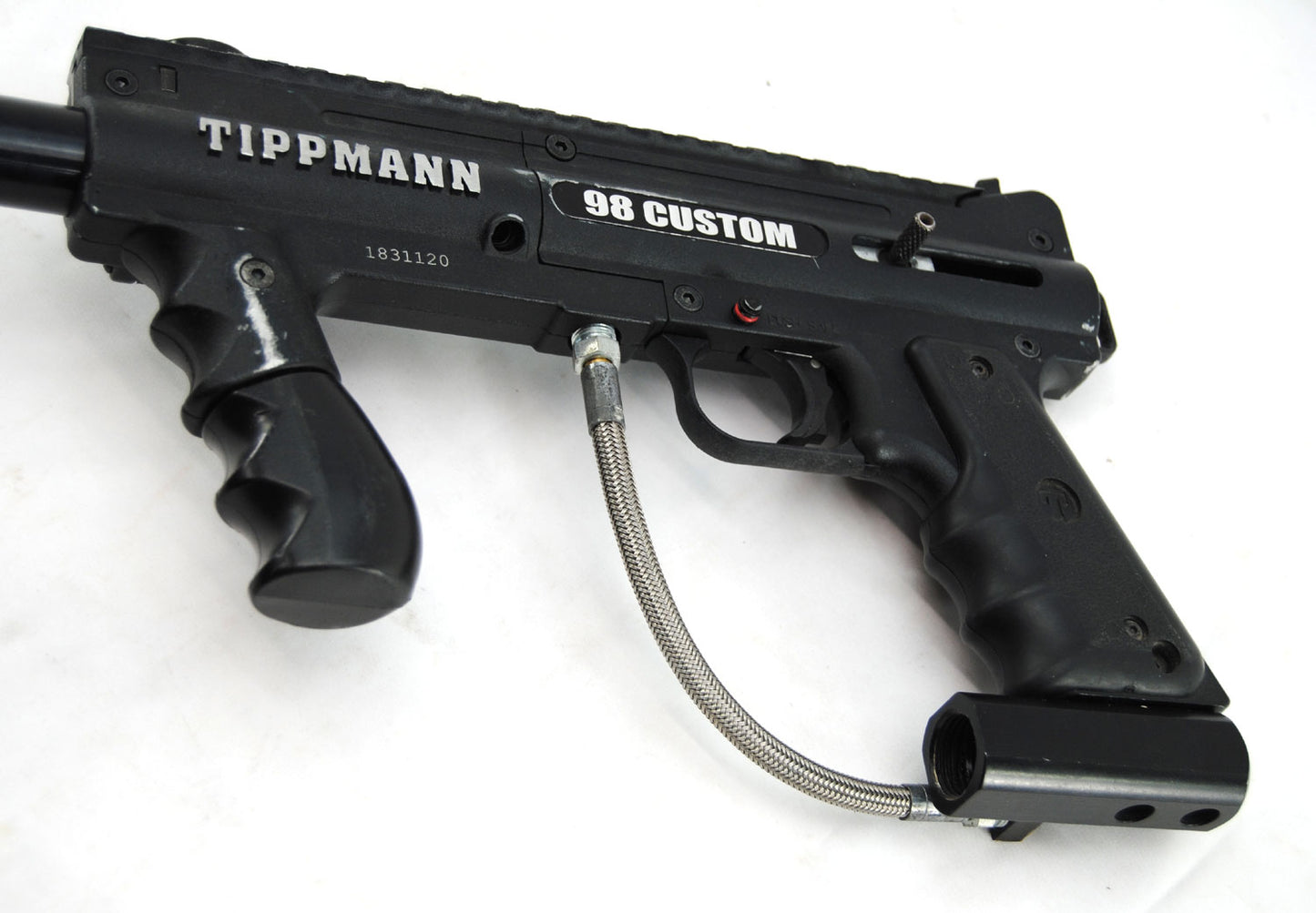 Used Tippmann 98 Custom PS w/ Reverse ASA - Black - Tippmann Sports