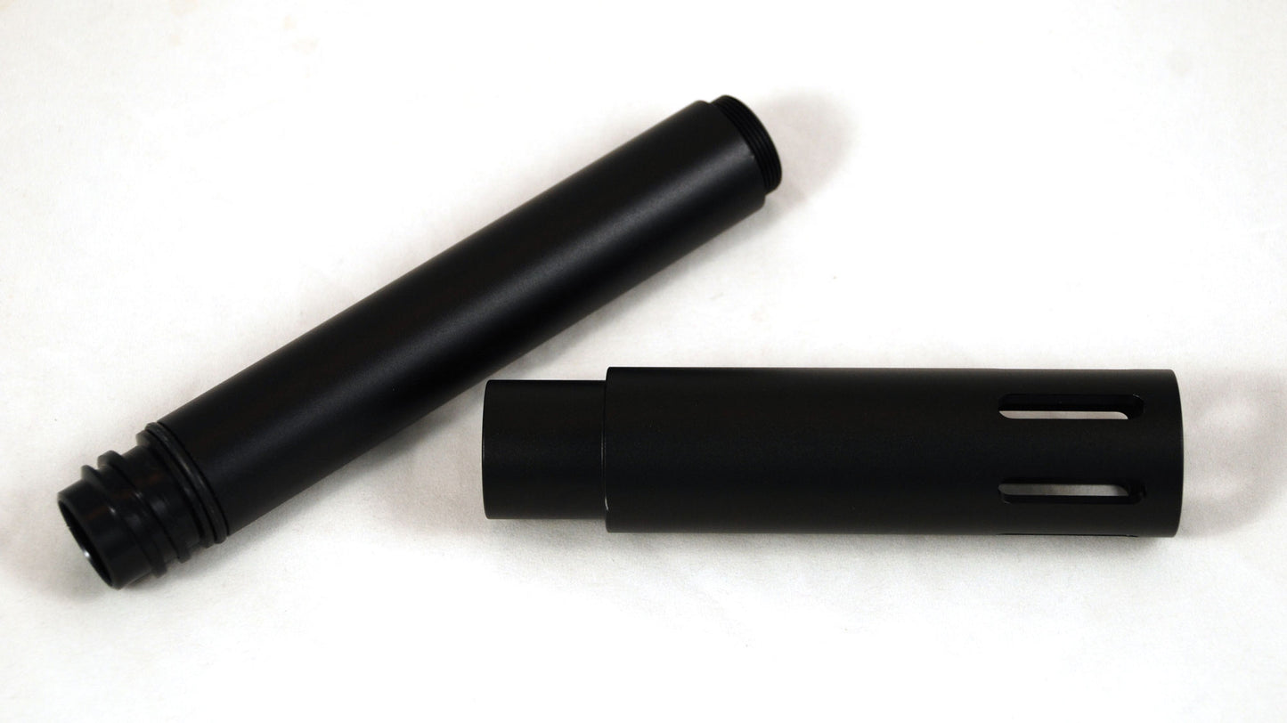 3Skull 6" RECON barrel with threaded M177 Whisper tip (11" overall) - Tippmann 98 - 3Skull