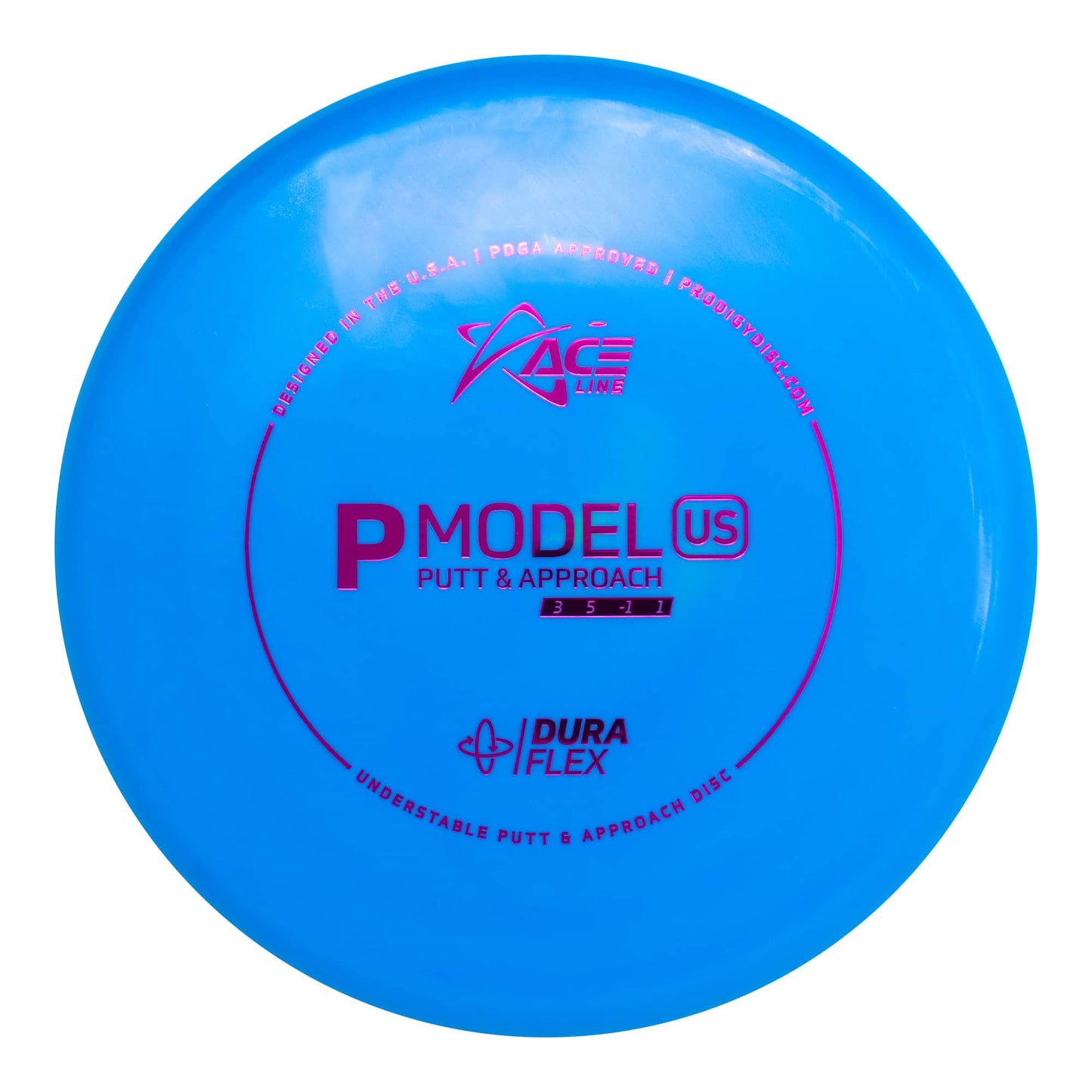 Prodigy Ace Line P Model US Putt & Approach Disc - Duraflex Plastic