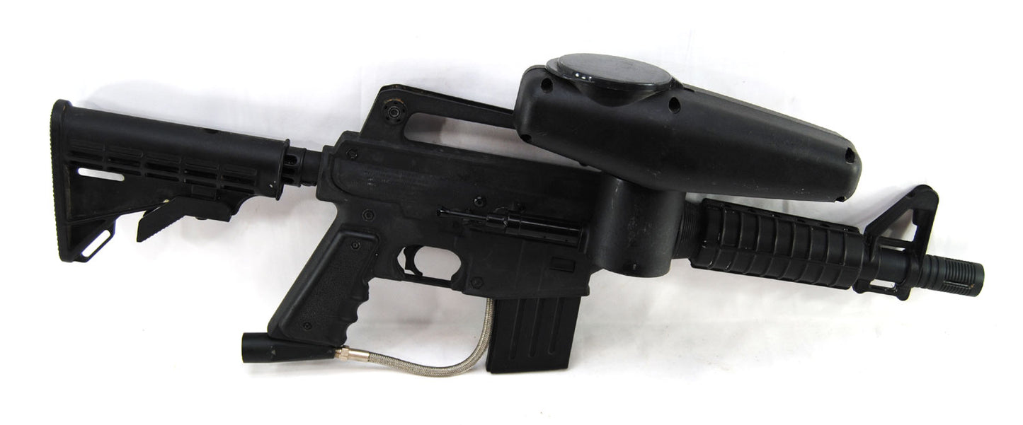 Used Tippmann Sports Alpha Black w/ E-Grip & Cyclone Feed System - Tippmann Sports