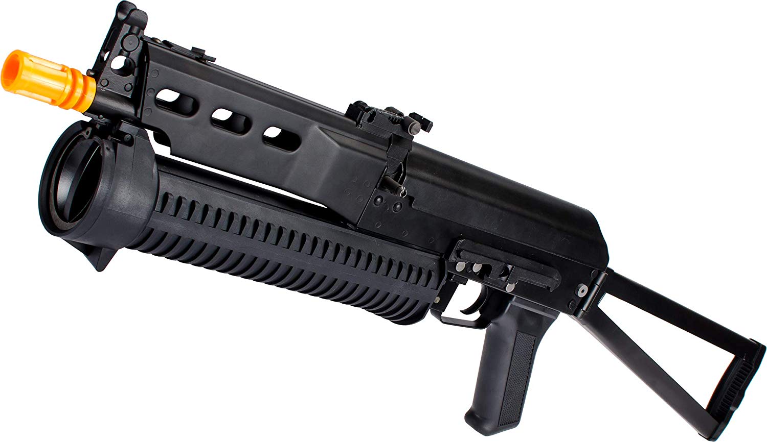 AK Bizon-2 Bison PP-19 Full Metal Airsoft AEG Rifle - Black – PB Sports LLC