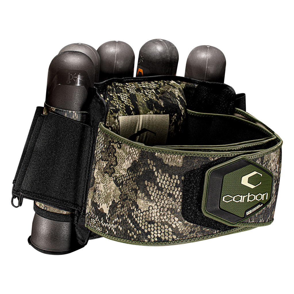 Carbon Paintball CC Pod Harness - 5+8 - Camo - S/M