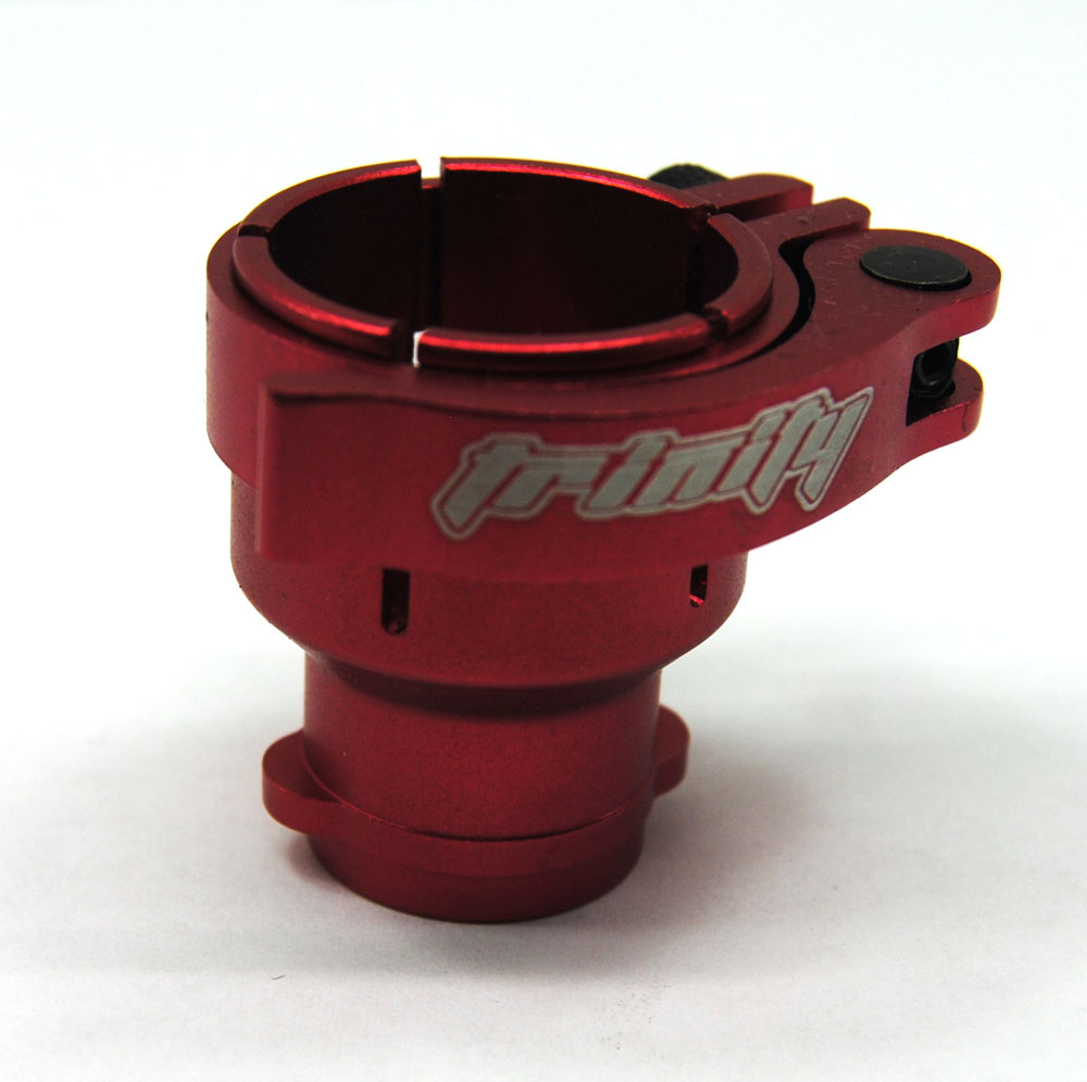 Trinity Paintball Spyder Feedneck - Red - Spyder