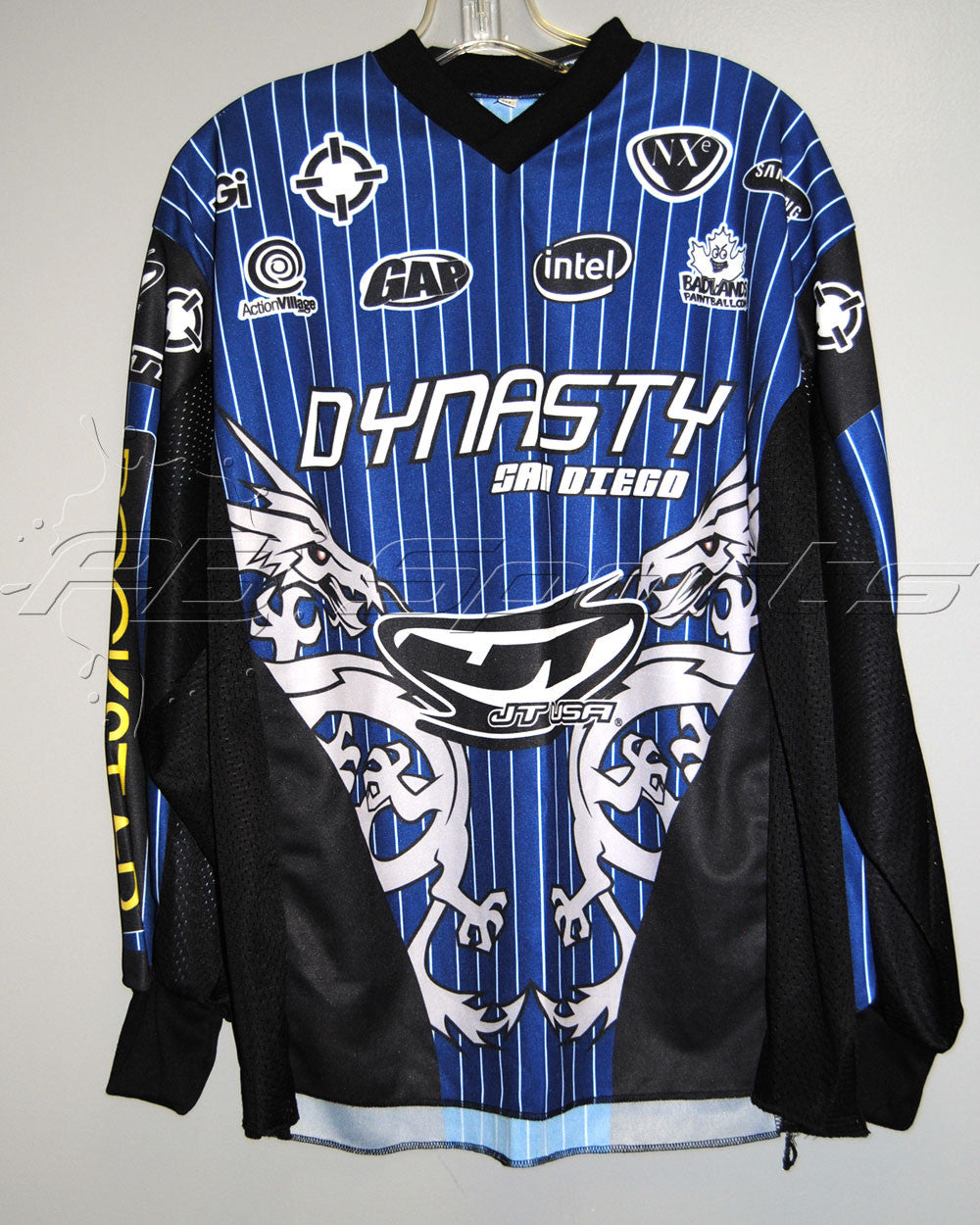 Used JT Pinstripe Dynasty Paintball Jersey - JT