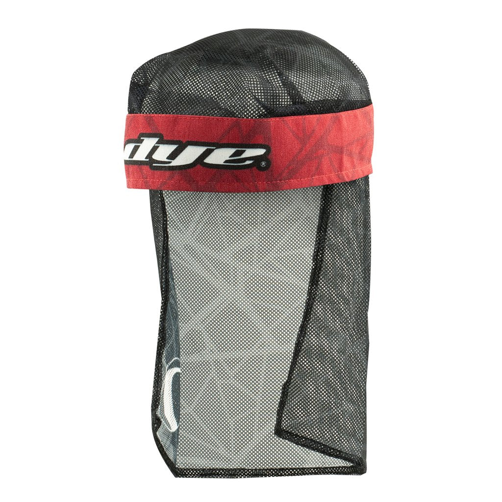 Dye Paintball Head Wrap - UL Red / Black - DYE