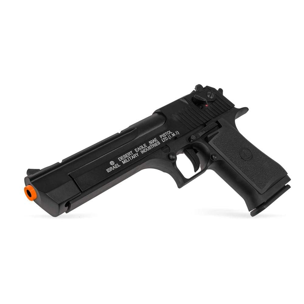 Desert Eagle Full Auto Airsoft CO2 Pistol - Black - Elite Force
