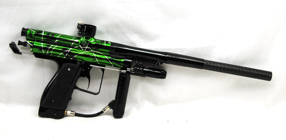Inception Designs Retro FLE Autococker - Splash Green - RIP HINGE FRAME - Inception Designs