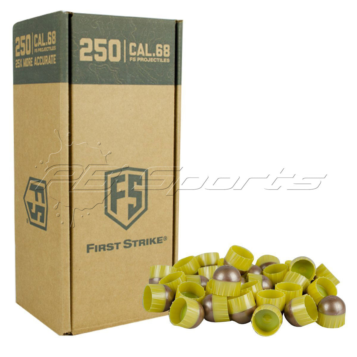 First Strike Rounds - 250ct - Brass/Copper - First Strike