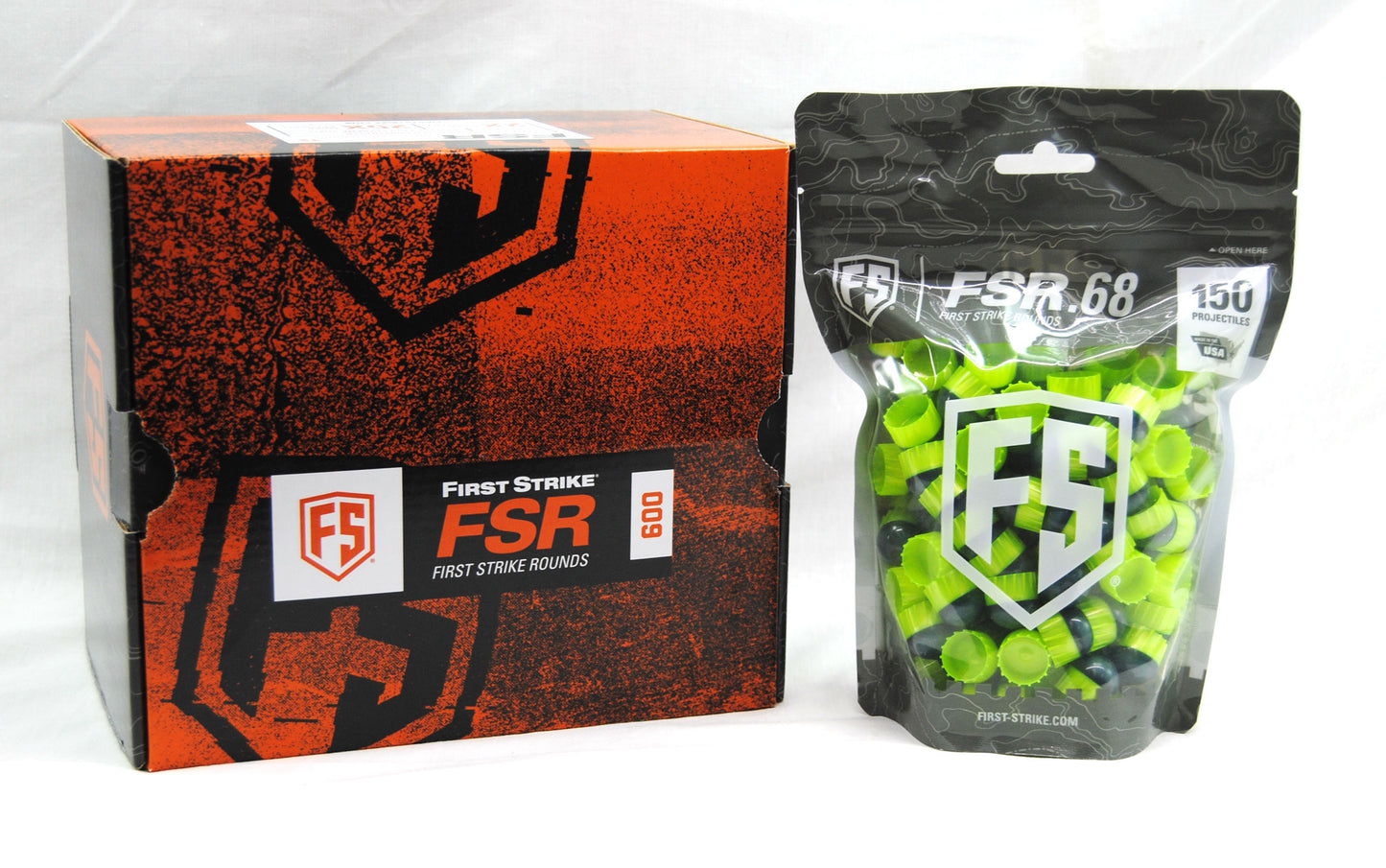 First Strike Rounds - 600 Count - Smoke/Green - Green - First Strike