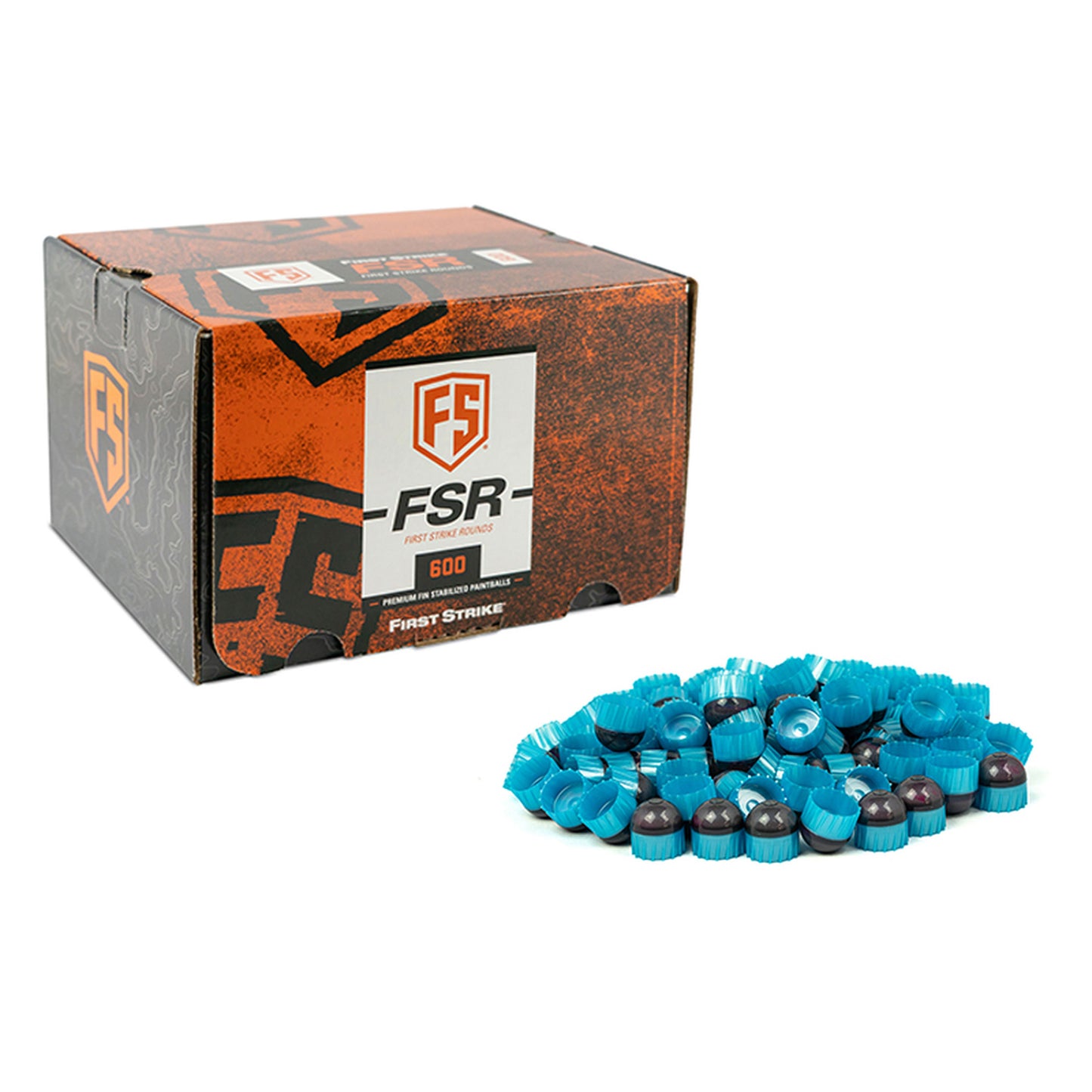 First Strike Rounds - 600 Count - Smoke/Sky Blue - Pink - First Strike