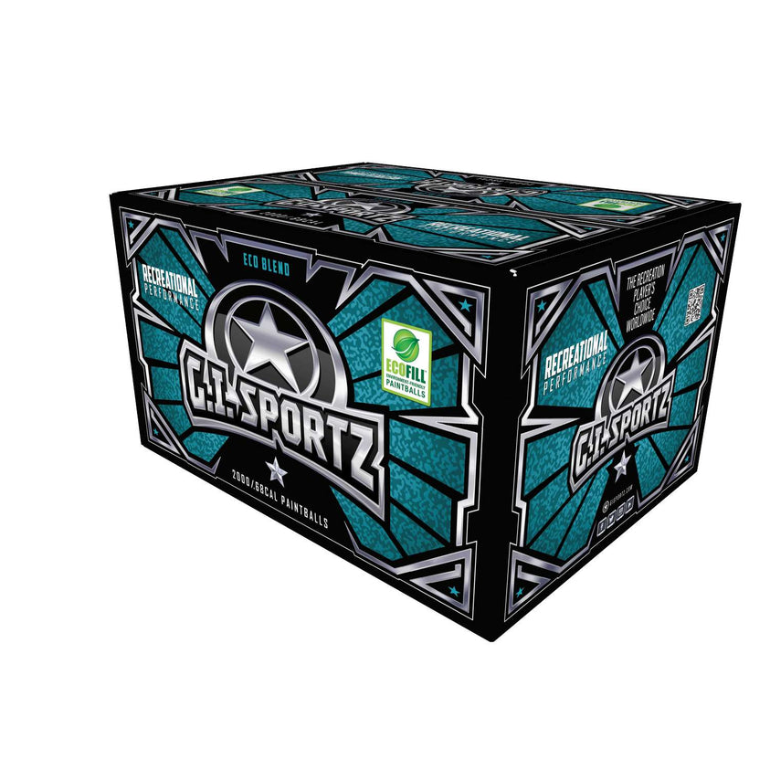 G.I. Sportz 1 Star Paintballs - Green Shell - Green Fill - NO SHIPPING