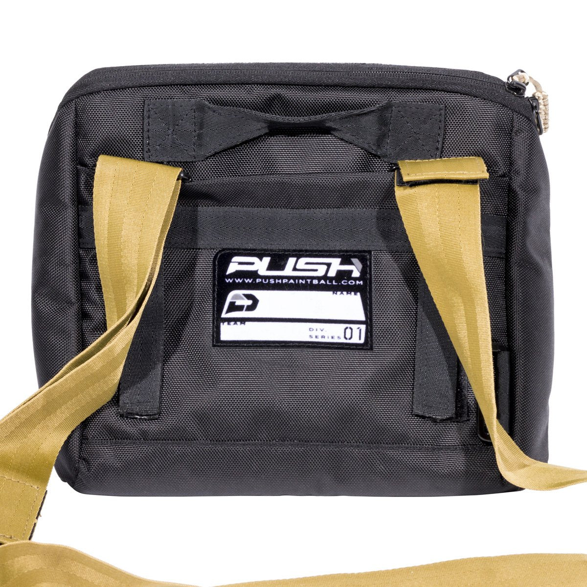 Push Division One Autococker Marker Bag w/ Grey Gun Bag Strap - Push