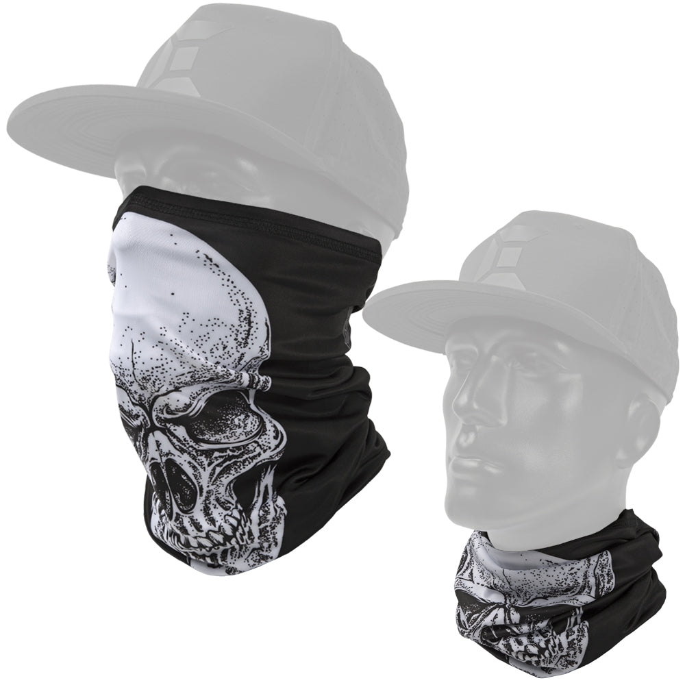 Exalt Neck Gaiter Mask / Face Cover - Skull - Exalt