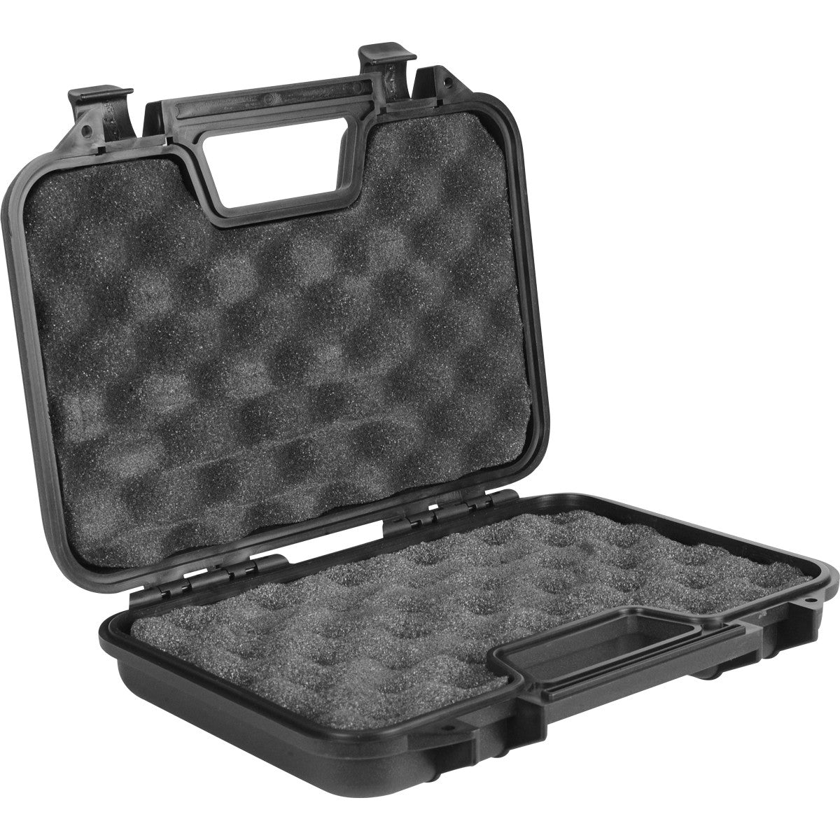 Valken Tactical Molded Pistol Gun Case w/ Foam 12" - Black - Valken Airsoft