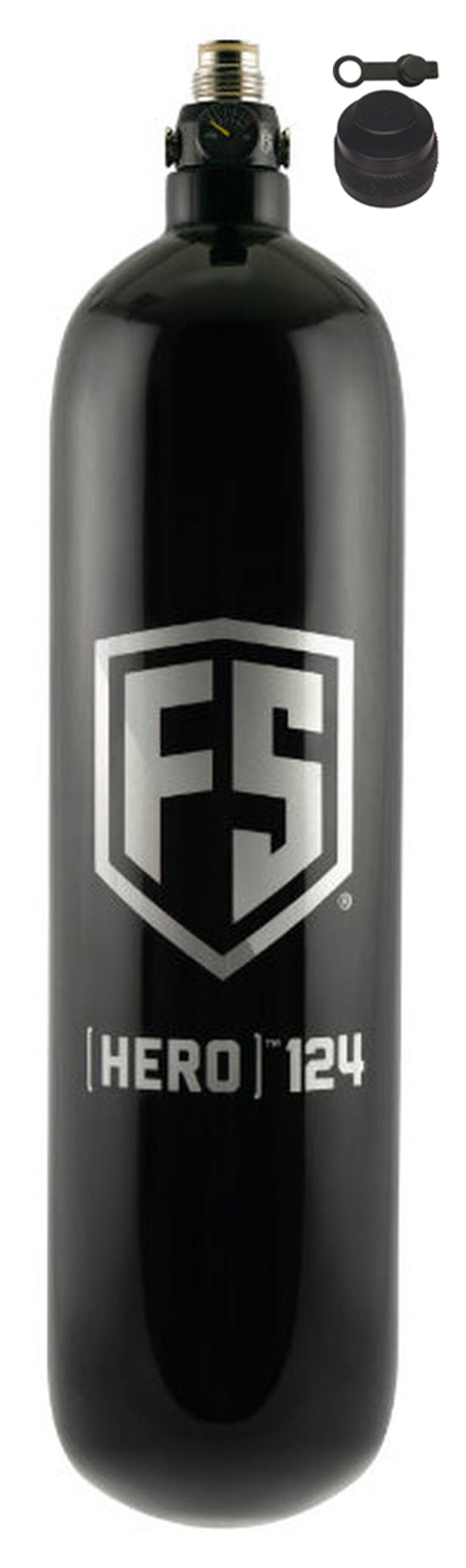 First Strike HERO 2.0 124ci 4500psi HPA Nitrogen Paintball Tank - First Strike