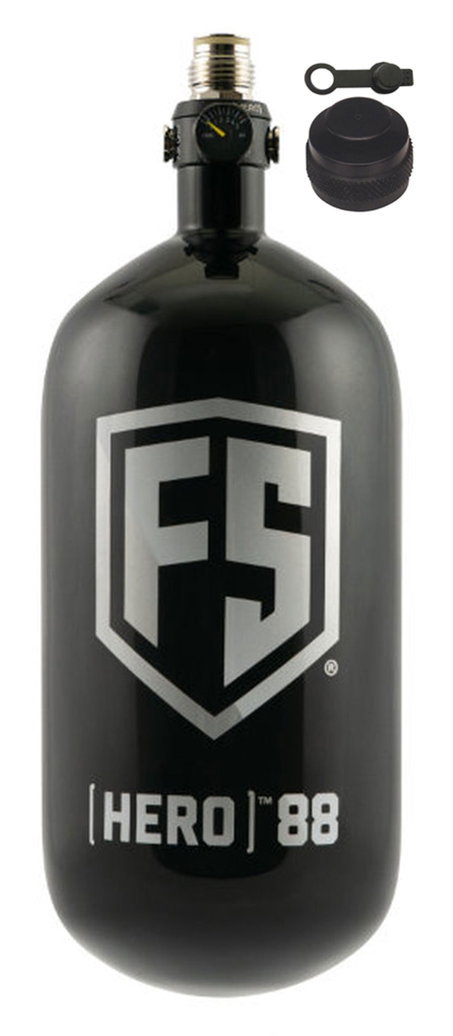 First Strike HERO 2.0 88ci 4500psi HPA Nitrogen Paintball Tank - First Strike