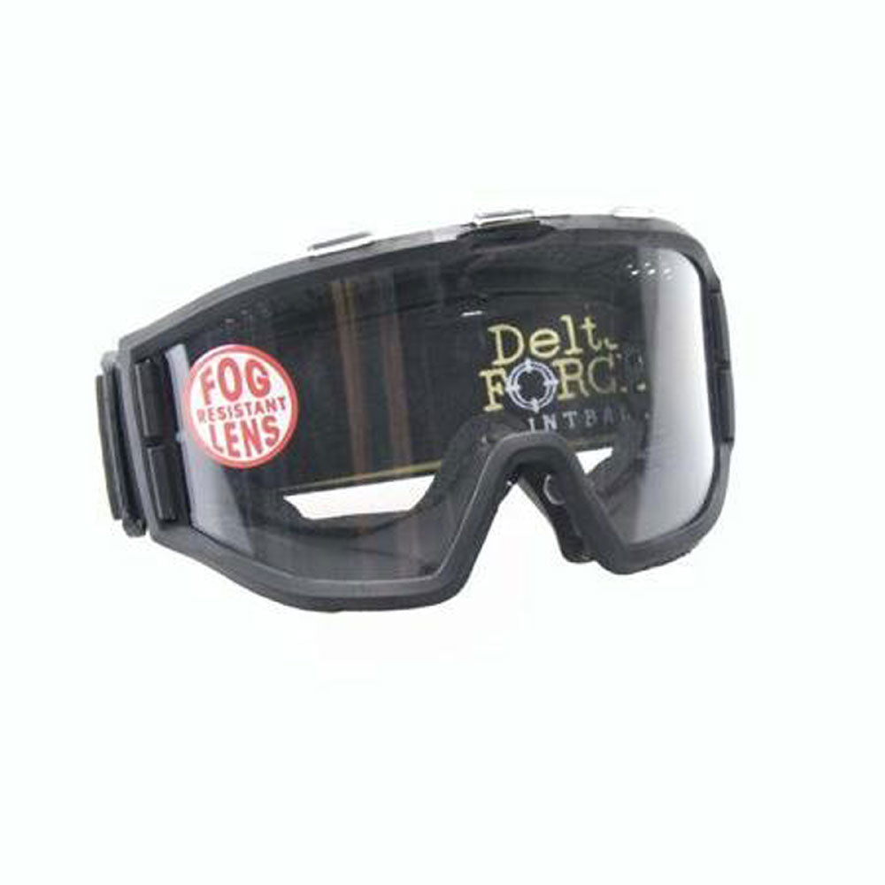 JT Delta Force Single Paintball Goggles - Black - JT