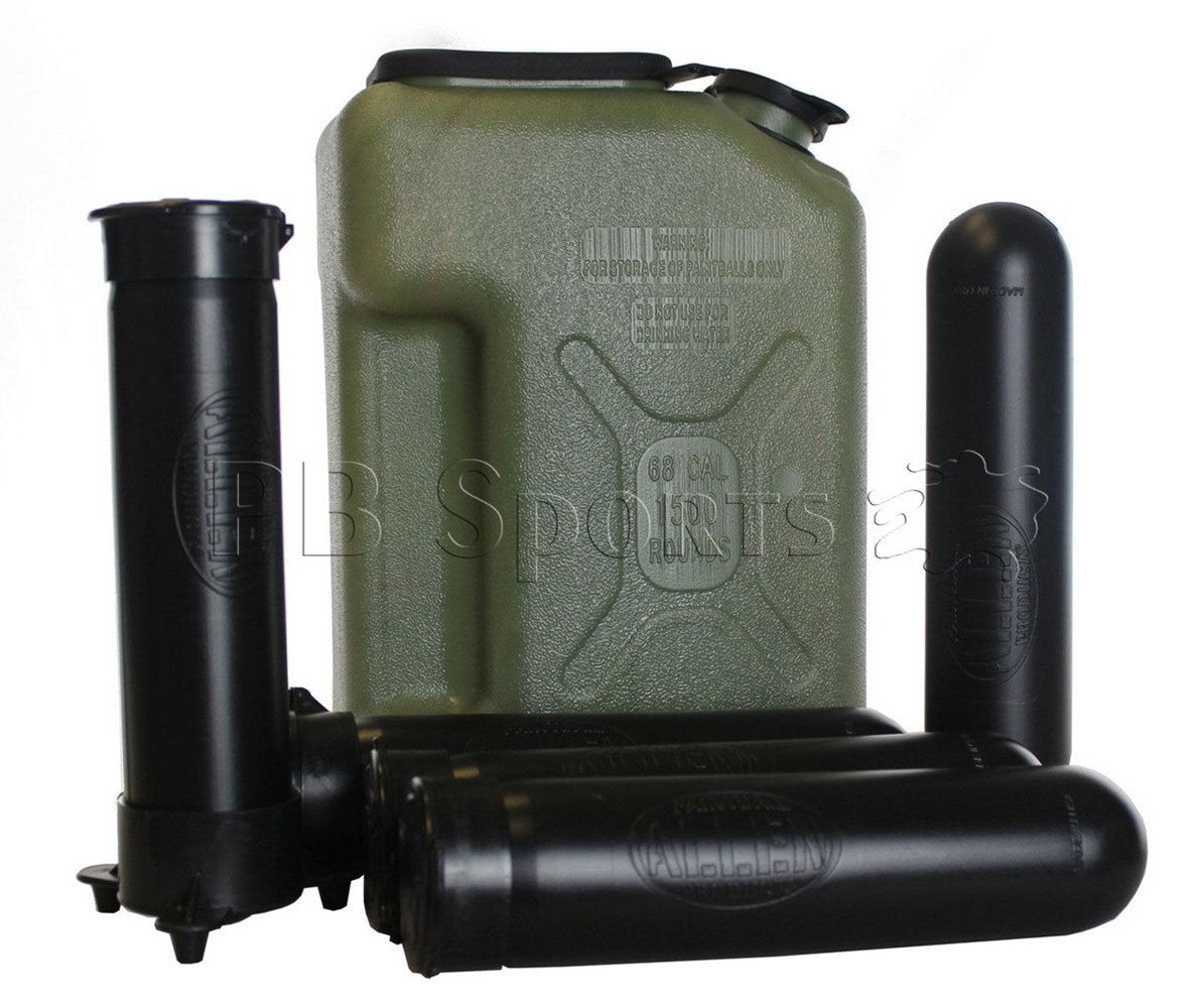 APP Paintball Jerry Can with 5 Pods and Pod Pal - Allen Paintball Products