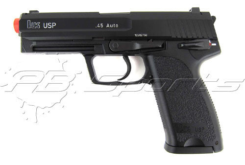 Heckler & Koch Full Metal USP Full Size NS2 Airsoft Gas Blowback Gun by KWA - KWA